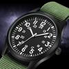 Watch, with Nylon Strap Waterproof Wristwatch for Outdoor Causal