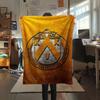 Coperta in Flanella con Logo Kortrijk, Alta Qualità, Confortevole per Tutte le Stagioni, Decorazione per la Casa, Calore e Comfort
