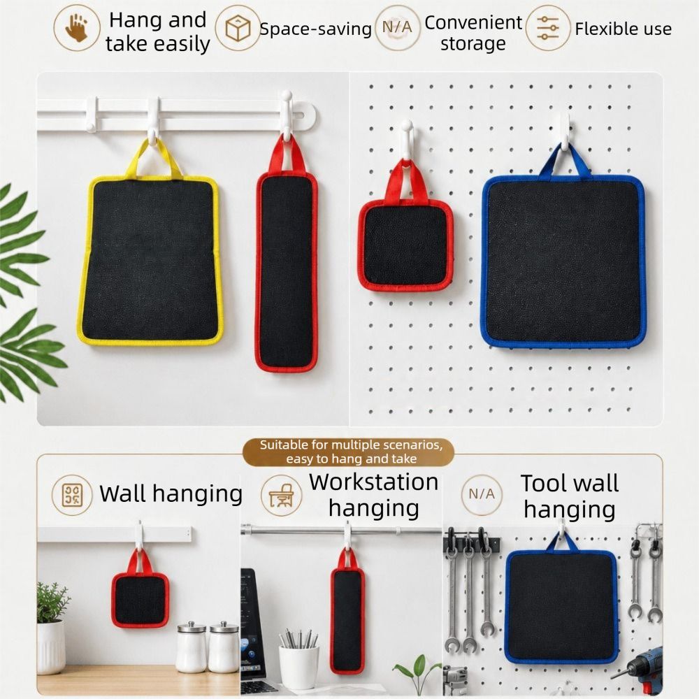 With Handle Magnetic Tool Mat Heavy-Duty Magnetic Storage Mat Organizer Workshops