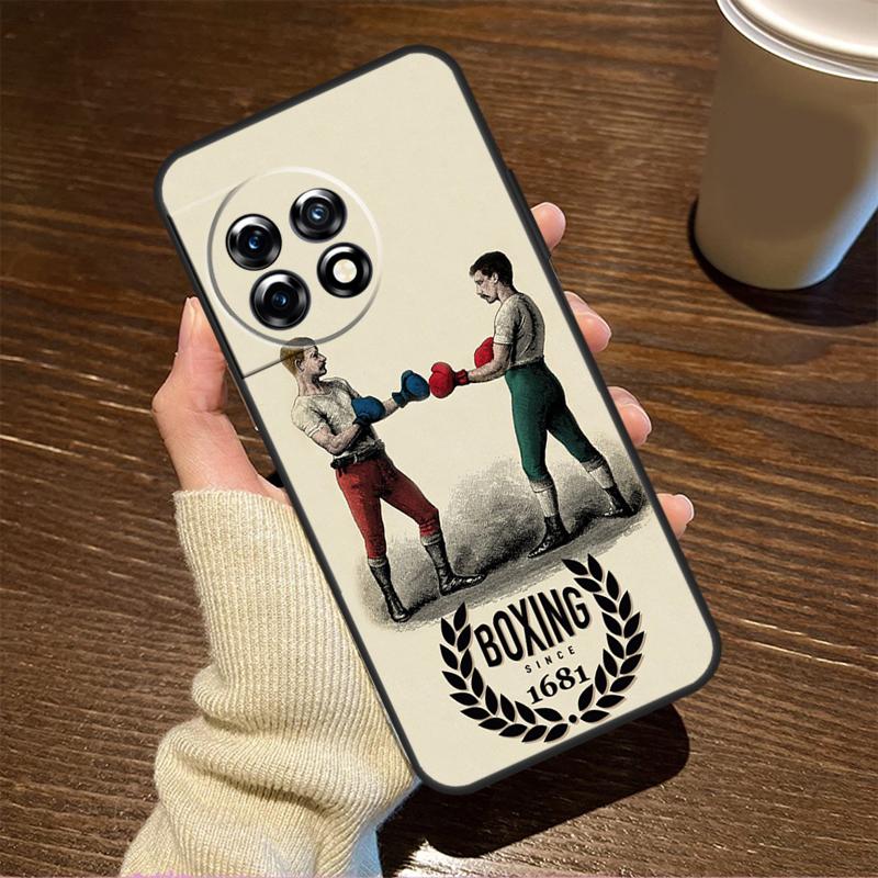 Boxing Art Case For OnePlus 13T 10T 8T 10R 13R 15 R 13 12 11 9 10 Pro Nord CE 5 2 3 4 Lite N20 N30 Cover