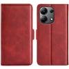 For Xiaomi Redmi Note 13 4G Cell Phone Case Dual Magnetic Clasp Leather Protective Cover