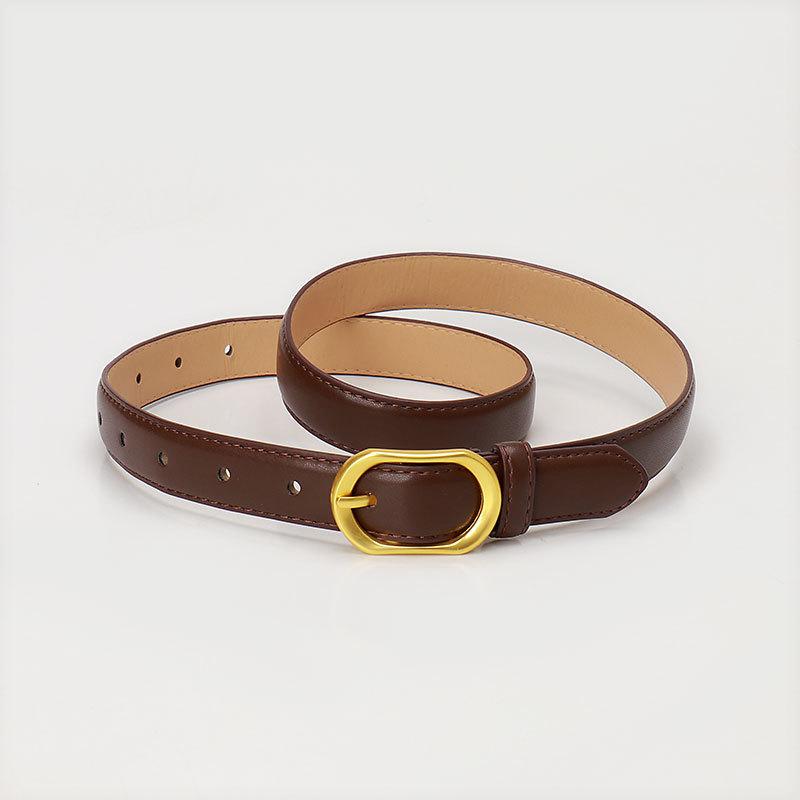 Belt for Women Designer Belts Casusl Fashion Lady Belt Black Brown White Belts for Jeans Strap for Dresses Women's Trousers Belt