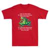 How Do You Sleep At Night Knowing People Funny Frog Graphic Quote Unisexs Tshirt