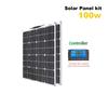 Venkovní monokrystalický 50W poloflexibilní solární panel Panel pro výrobu solární energie Fotovoltaický modul