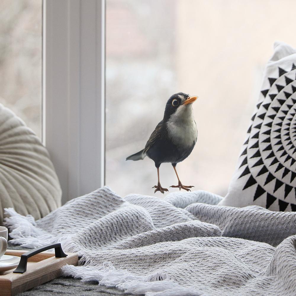 Kreative Simulation Amsel Wohnzimmer Esszimmer Wanddekoration Verschönerungsaufkleber