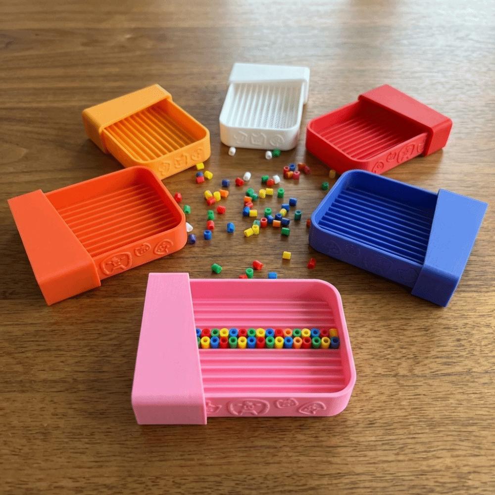 Efficient Fuse Beads Picking Tray 3D Printing Fuse Beads Aligner Tray Arts Crafts