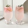 Glass Fruit Tea Cup Summer Home Creative Transparent High Beauty Female Cold Drink Drinking Juice Beer Cup Glassware