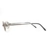 Great Chopard Glasses Half rim with logo Silver K14WG mens Used