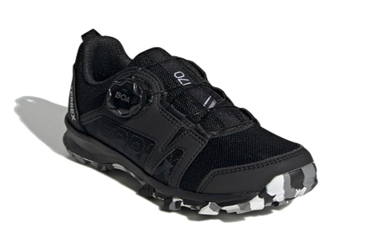 adidas Terrex Agravic Boa K Vintage Abriebfest Niedrig geschnitten Kinder Laufschuhe Schwarz Kinder EF3635
