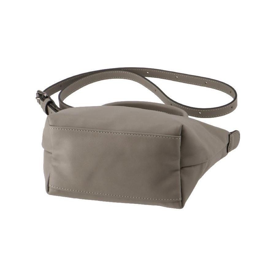 LONGCHAMP Le Pliage Xtra Cow Leather Shoulder Bag, Crossbody Bag, Handbag Mini Women's Streptopelia Gray 1500987P55