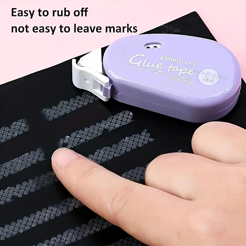 Double Sided Adhesive Dots Glue Tape - Perfect for Scrapbooking Collage Photo Journaling& CraftSchool Stationery Supplies