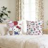 Kawaii H-Hello Cute Kitty-Y Cushion Cover For Pillow Printing Sofa Decoration Home Car Room Coffee Shop Office Nordic Simplicity