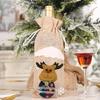 Christmas Wine Bottle Cover Wine Gift Bag New Year 2023 Xmas Gifts Holiday Party