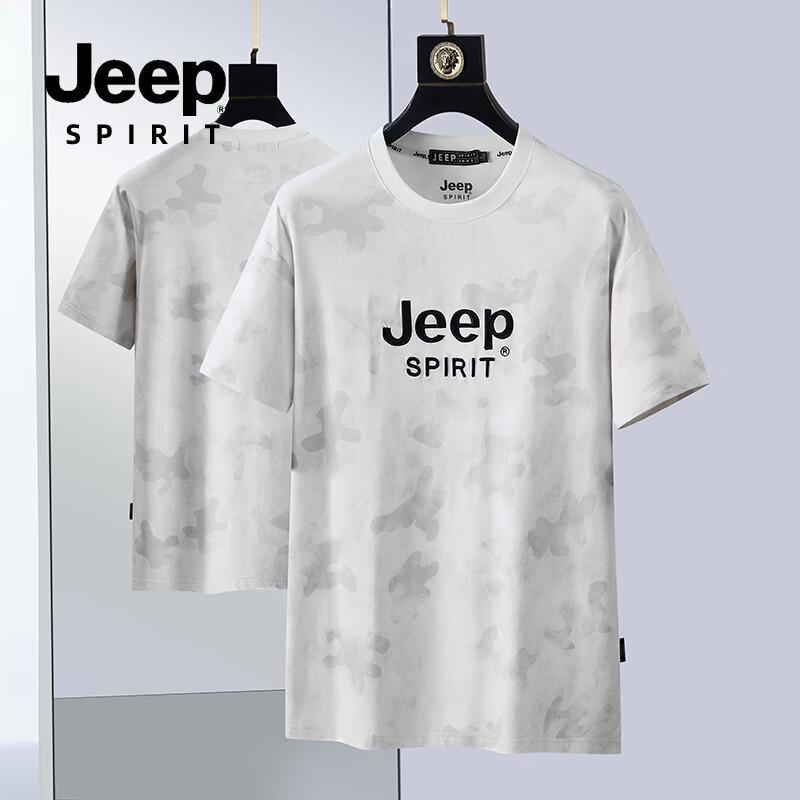 Мужская летняя свободная футболка JEEP SPIRIT 4XL