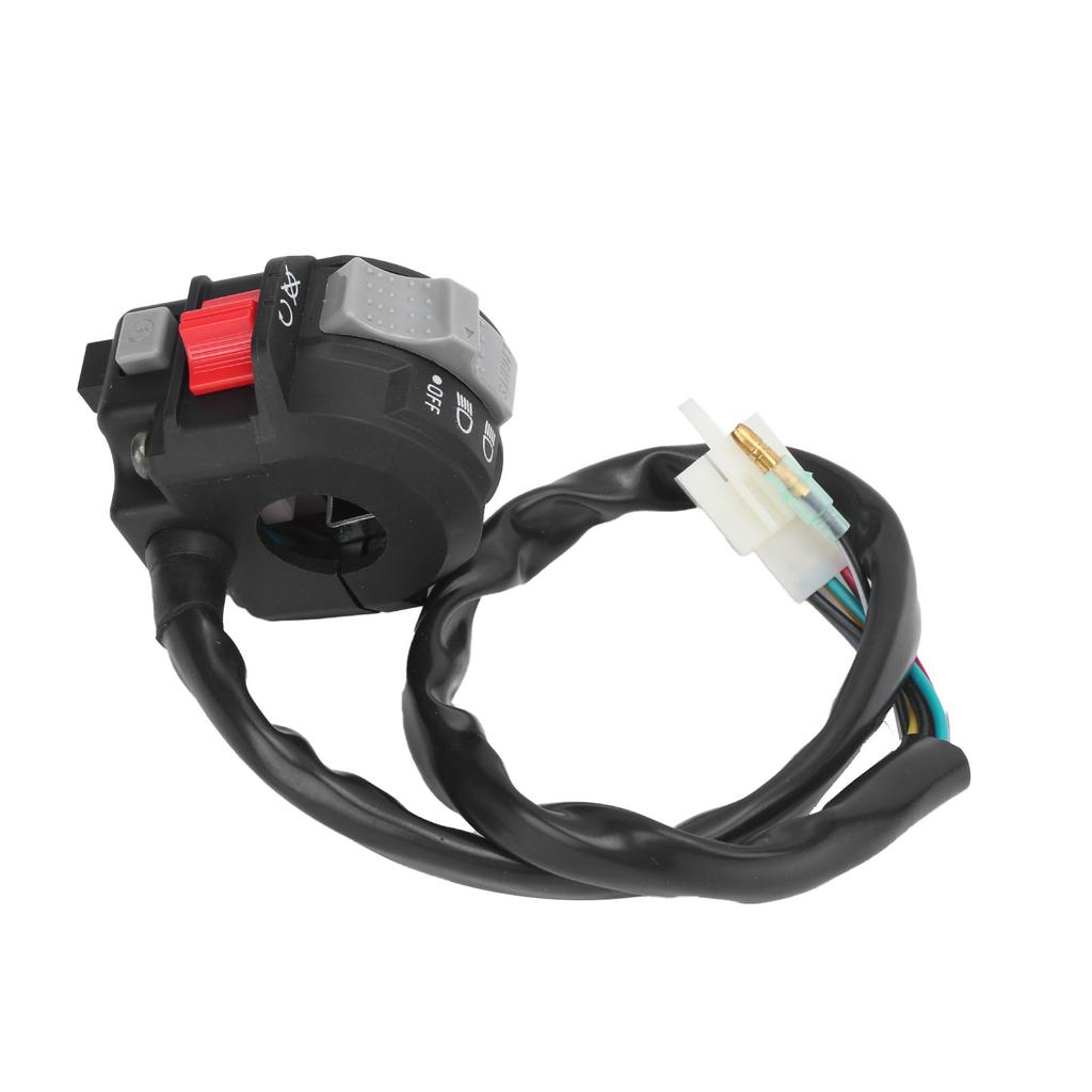 Przełącznik kierownicy Włącz Wyłącz Bieg Start Stop Sterowanie reflektorem Zamiennik dla Yamaha WolverineWarrior