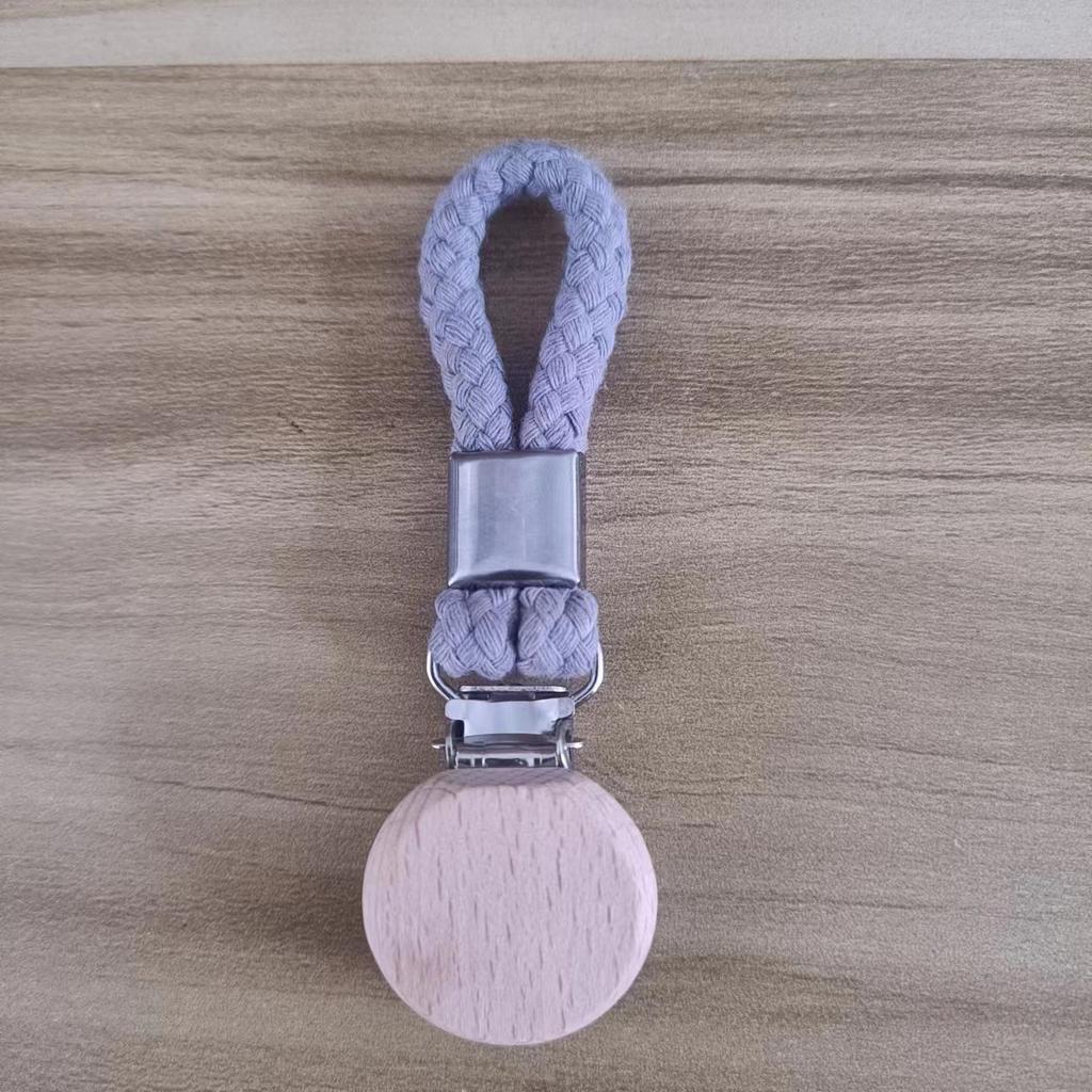 2Pcs Multifunctional Household Bathroom Small Storage Clip Cotton Woven Rope Kitchen Towel Holder Cloth Hanger