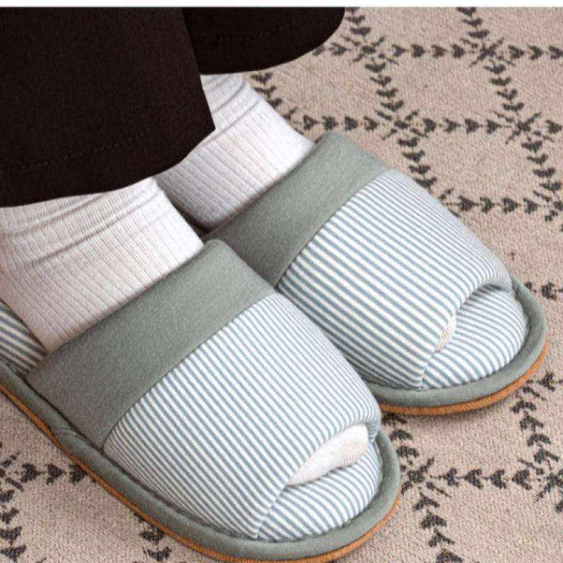 Daiso Stripe Color Cushion Living Room Shoes 240 260 Mm Mint