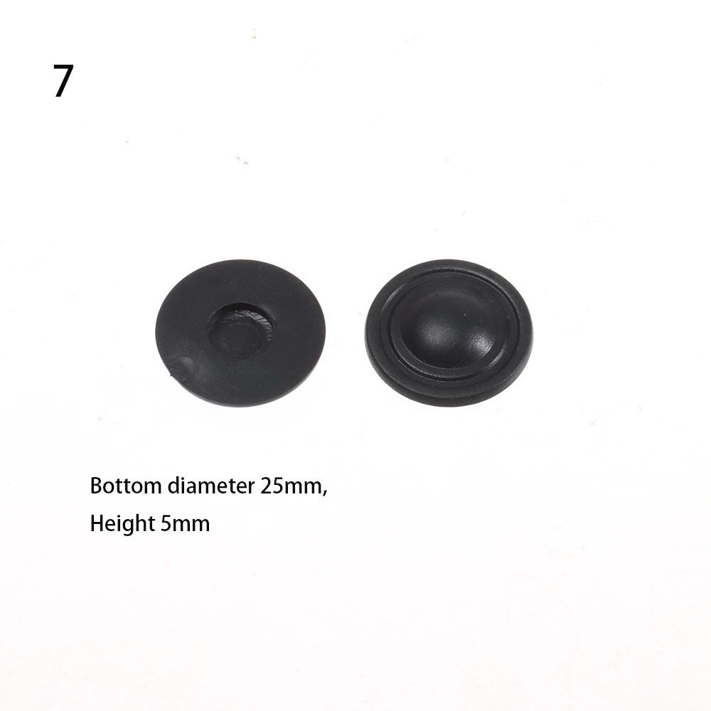 Neu Tasche Zubehör 13 Stile Kunststoff Stud Gepäck Füße Pads Koffer Stand Füße Tasche Ersatz