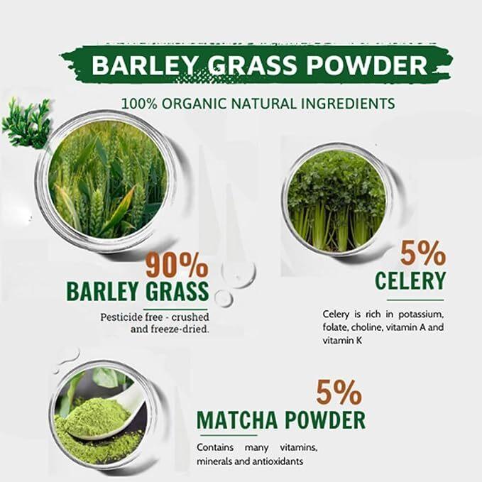 250g Organic Barley Grass Powder Green Superfood for Smoothie, Shakes and Salad