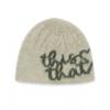 Thisisneverthat Heart Logo No Cuff Beanie Sand