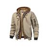 Men's Autumn Winter Warm Jacket Outdoor Man Thick Windbreaker Hiking Hooded Coats Men Thermal Sports Zipper Parkas Jacket