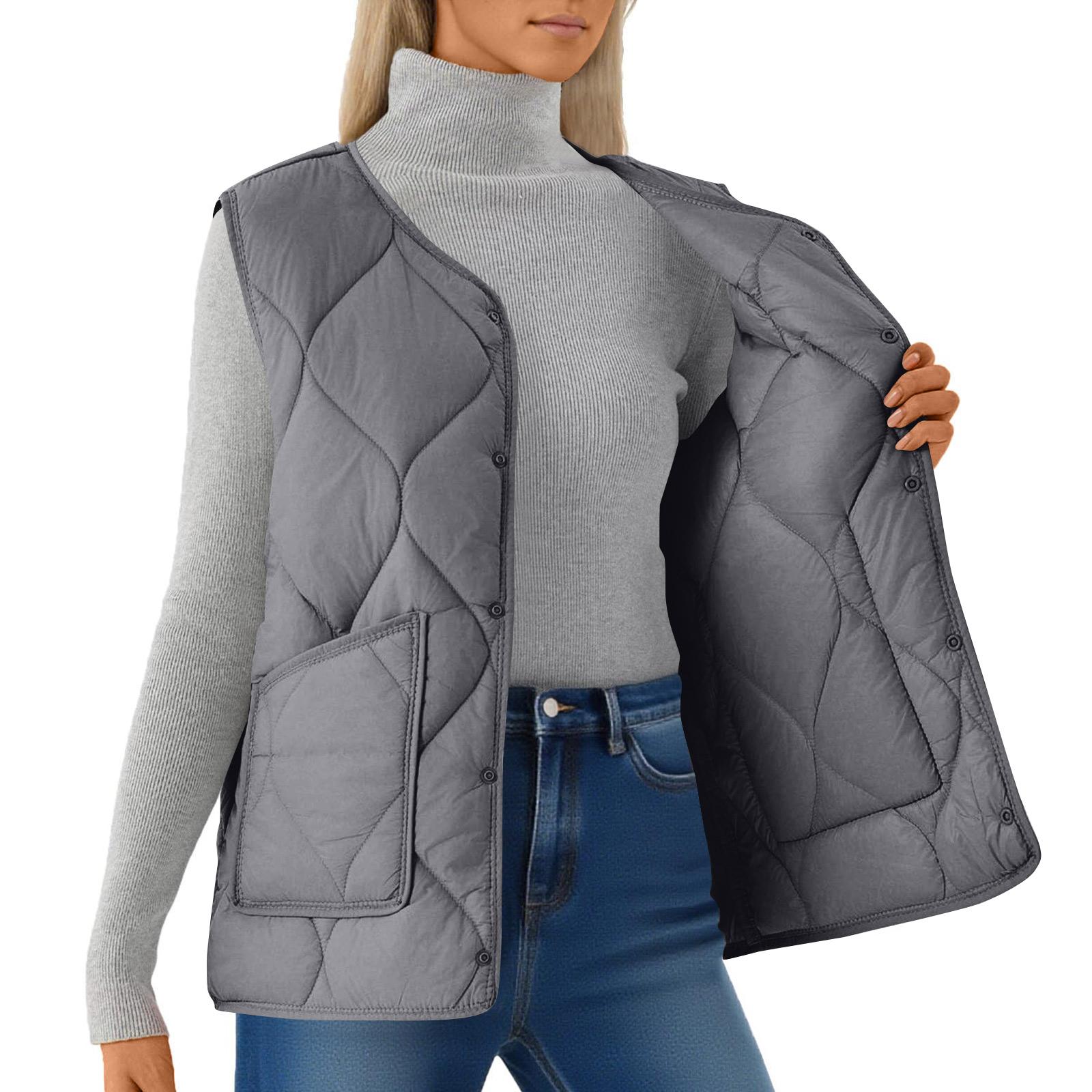 

Женская модная легкая куртка с воротником-стойкой, многоцветное пальто на молнии и пуговицах XXXL