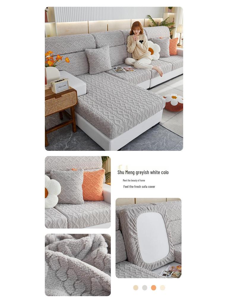 Capa elástica universal para sofá: Proteção para Todas as Estações para Sofás de Sala de Estar (Modelo 2025)