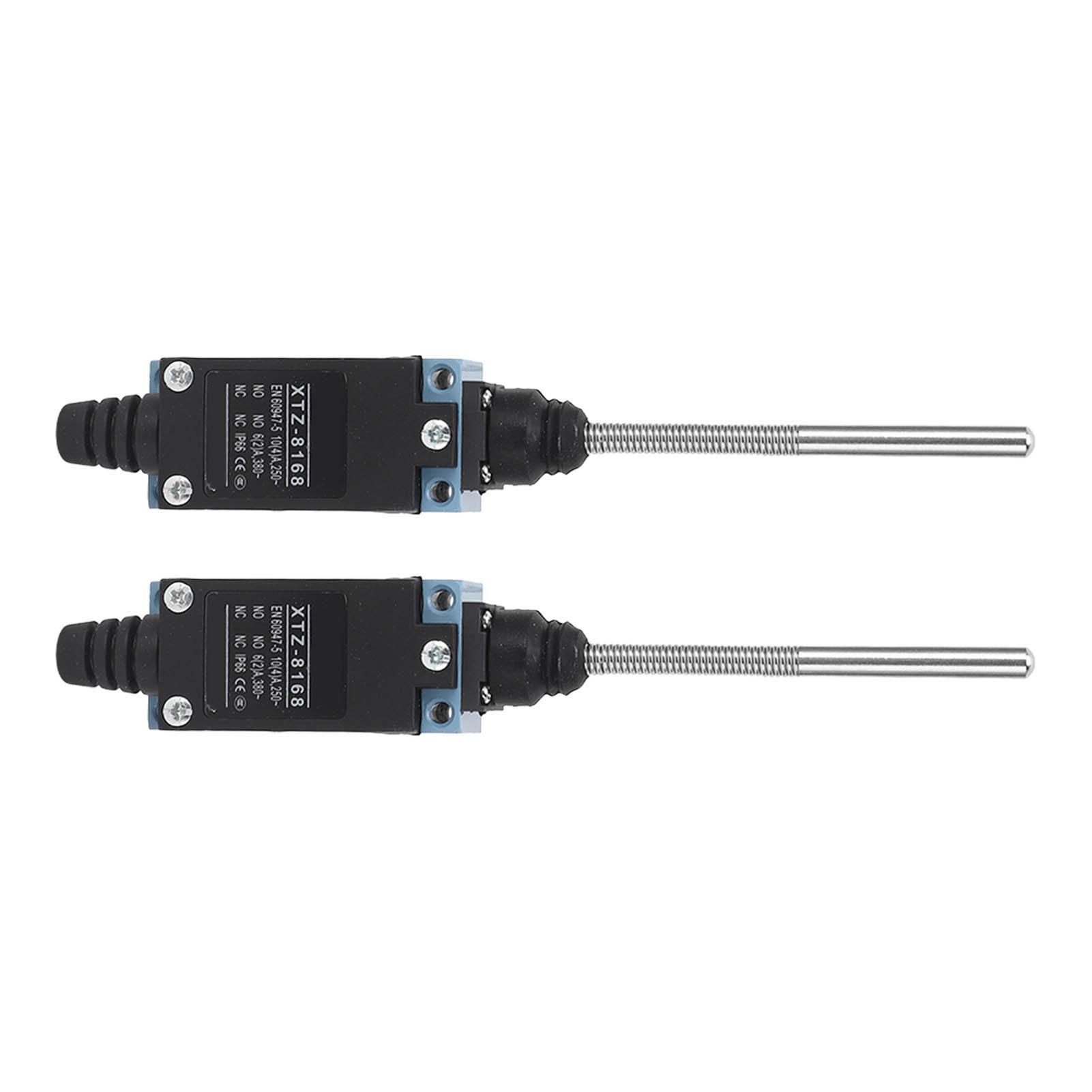 

2 шт. Миттєвий кінцевий вимикач, кінцевий вимикач, гнучкий стрижень з пружиною для фрезерного верстата з ЧПУ, лазера, плазми, маршрутизатора