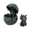 Creative 3D Printed Dragon Egg Mini Artistic Dragon Egg Statue Dragon Figure  Office Ornaments