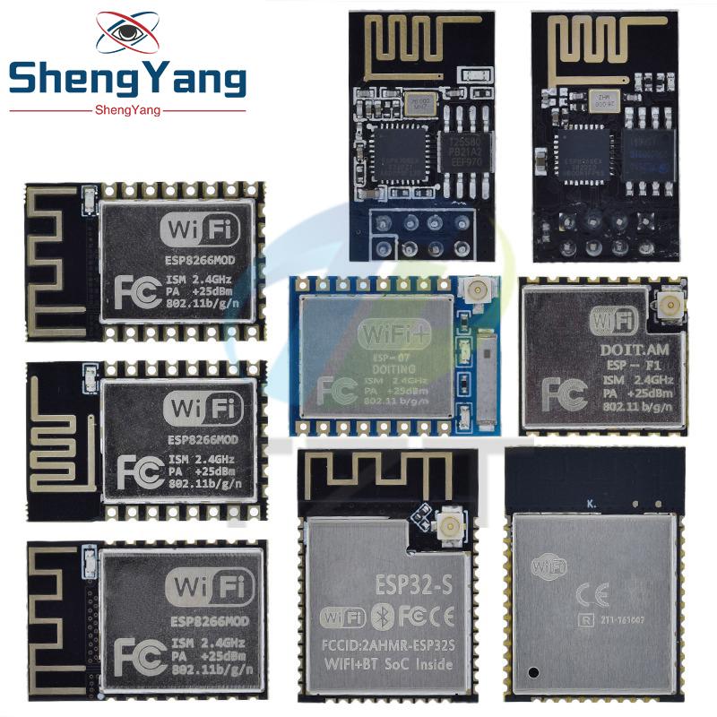 ESP8266 ESP-01 ESP-01S ESP-07 ESP-12E ESP-12F ESP-32 ESP-32S ESP32 Module Transceiver 2.4G For Arduino