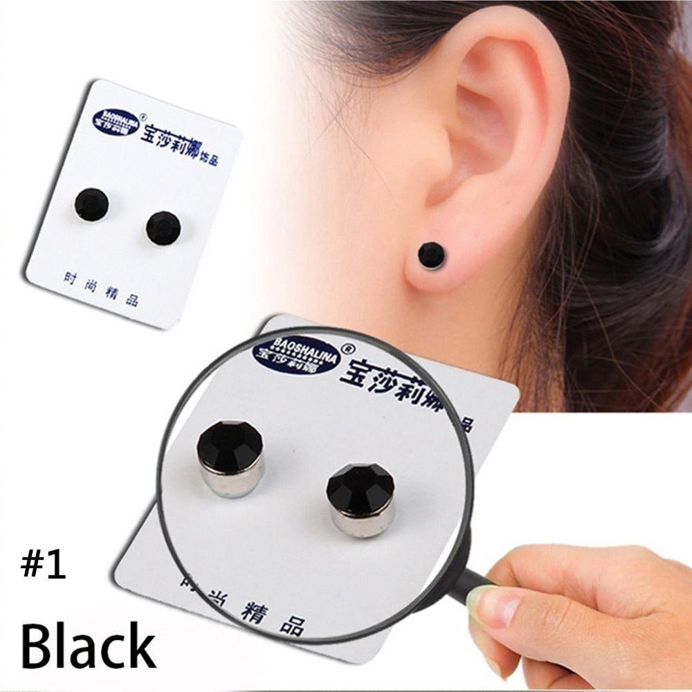Buy New Earrings Crystal Healthy Acupoints Stud Therapy