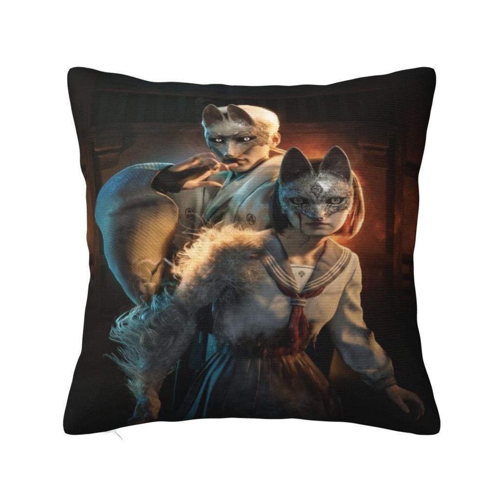 Silent Hill F Video Game Horror Halloween Pillowcase Merch Soft Cushion Cover Pillow Covers Seater Decor Zipper Multi Size