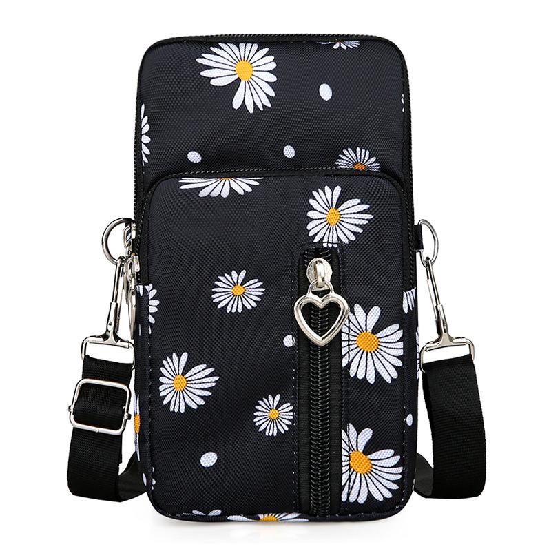 Large Screen Portable Mobile Phone Bag Spring and Summer Mini Small Bag Female Messenger Bag Mobile Phone Bag Change Bag Neck Cloth Bag