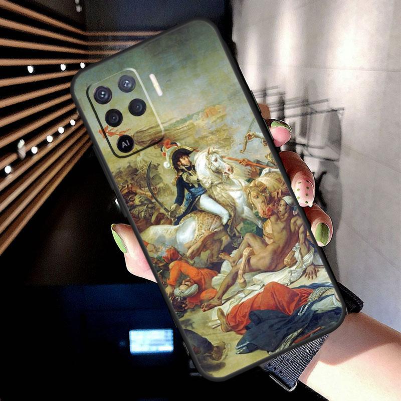 Napoleon Bonaparte Case For Oppo A17 A57 A77 A76 A16 A96 A18 A60 A80 A40 A38 A58 A78 A98 A94 A74 A54 A15 A5 Pro