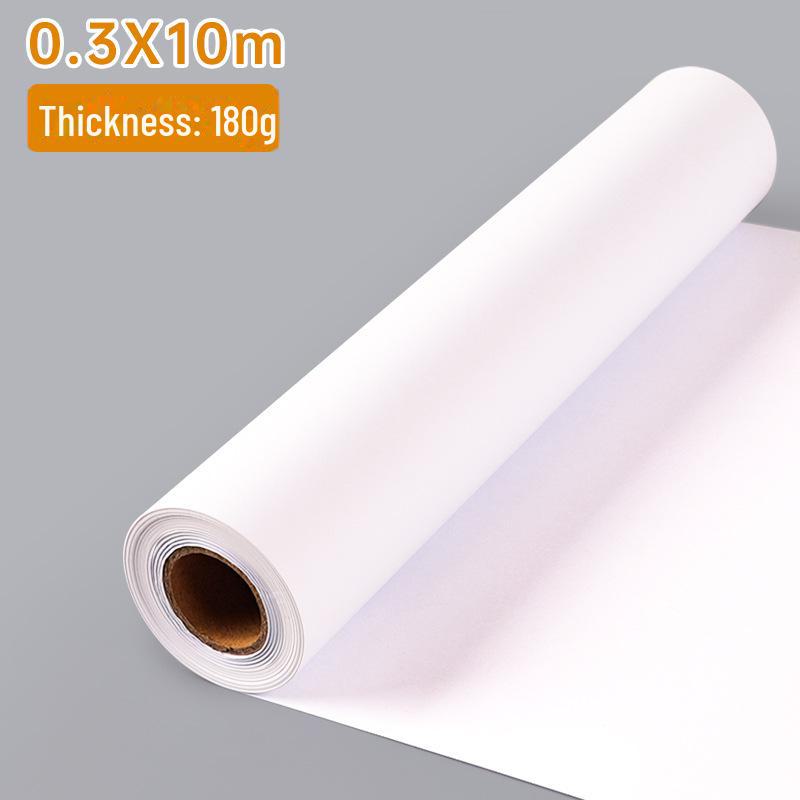 Extra Long Children's Drawing Paper Roll - Large White Canvas for Painting