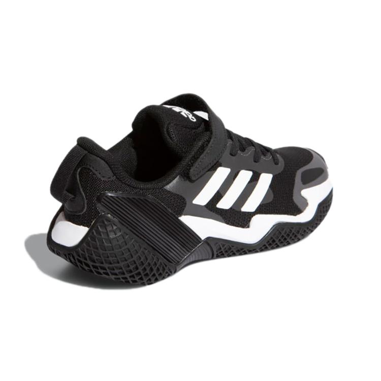 New Adidas 4Uture Runner Sport K Low Top Running Shoes Black White Kids' GZ7737