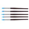5Pcs Rubber Clay Pen Flexible Rubber Tip Shaping Pen for Oil Painting Sculpting Carving