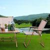 Durable Camping Chairs For Adults Made Of Sturdy Carbon Steel Chair Is Sturdy And Can Withstand Cream-coloured Large Size