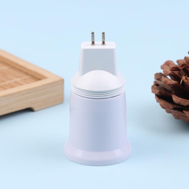Mr16 G5.3 To E26/E27 Plug-In Lampholder Changed To Threaded Lampholder Lamp Holder Converter Adapter Screw Socket