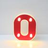 Red LED Letter Light for Parties and Proposals