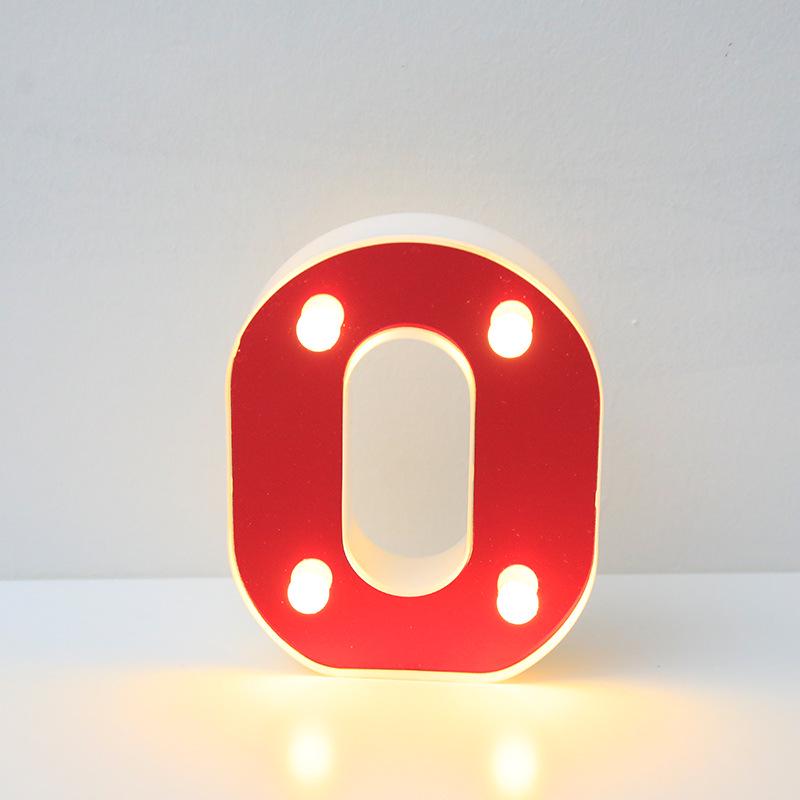 Red LED Letter Light for Parties and Proposals