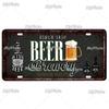 Bar Zeichen Nummernschild Bier Metall Zeichen Zinn Zeichen Vintage Dekor Zimmer Dekor Metall Plaque Mann Höhle Tiki Bar Zeichen wohnkultur