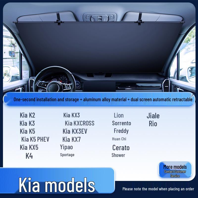 Car Windshield Sunshade - Heat Insulation & Light Blocking for Summer