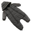 Snowsuit with Hood Other Outerwear J96109 Baby Jumpsuits Water-repellent Black Polyester/polyamide Kids Used