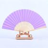 Éventail à main vierge DIY en papier et bambou, éventails pliants pour la pratique de la calligraphie, de la peinture, décoration de mariage, cadeau