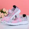 Summer Mary Jane Sandals Lady Handmade Braid Sandals Women Weave Flat Shoes Plus Size Beach Shoes