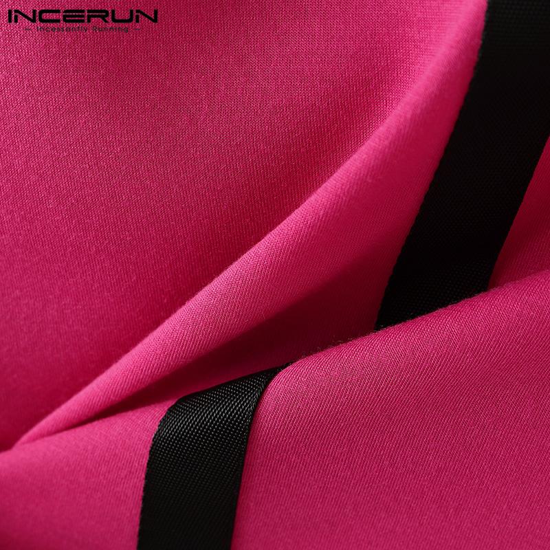 INCERUN Summer Men Strap Sleeveless T-shirts Racerback Tank Tops