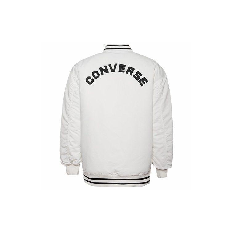 Converse Baseball Jacket Men's White 10019324-A01