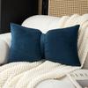 Velvet Bow Pillow Soft Plush Cushion Cover Home Decor Solid Color Pillow Covers Living Room Bedroom Tatami Decorative Pillowcase
