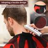 2 Stück Friseurumhang Haarschneide-Stylist Salon Haarschnitt-Kittel Haarschneide-Schürze Wasserdicht Farbe Umhang Mit Druckknopfverschluss